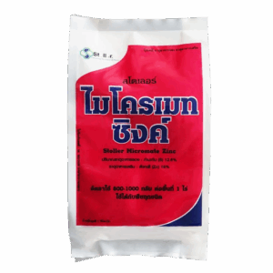 สร้างคลอโรฟิลล์ สร้างแป้ง ใบเขียวเข้ม พัฒนาดอก ยอด ผล ปล้องใหญ่